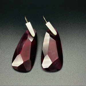 Kendra Scott Earrings Maize Clear Berry Dangle